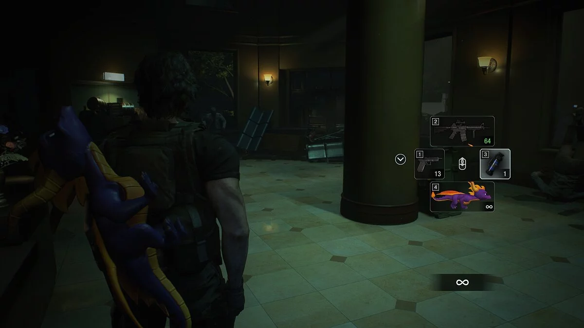 Resident Evil 3 — Ракетна установка у вигляді "Spyro"