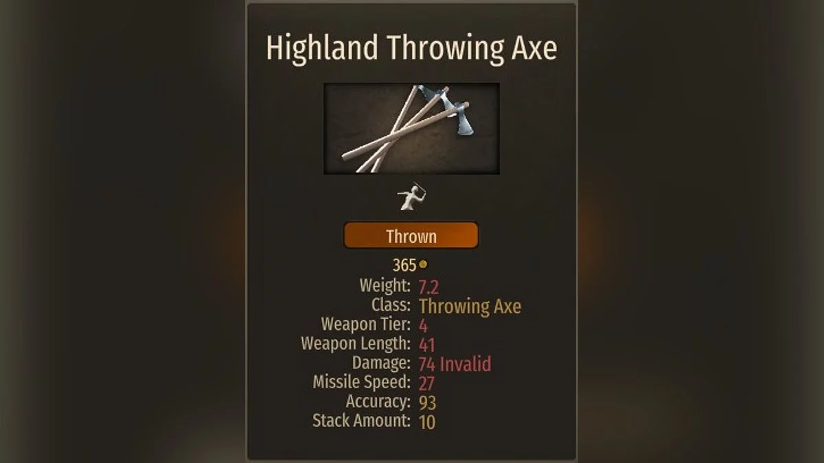 Mount &amp; Blade 2: Bannerlord — Upgrades for thrown weapons