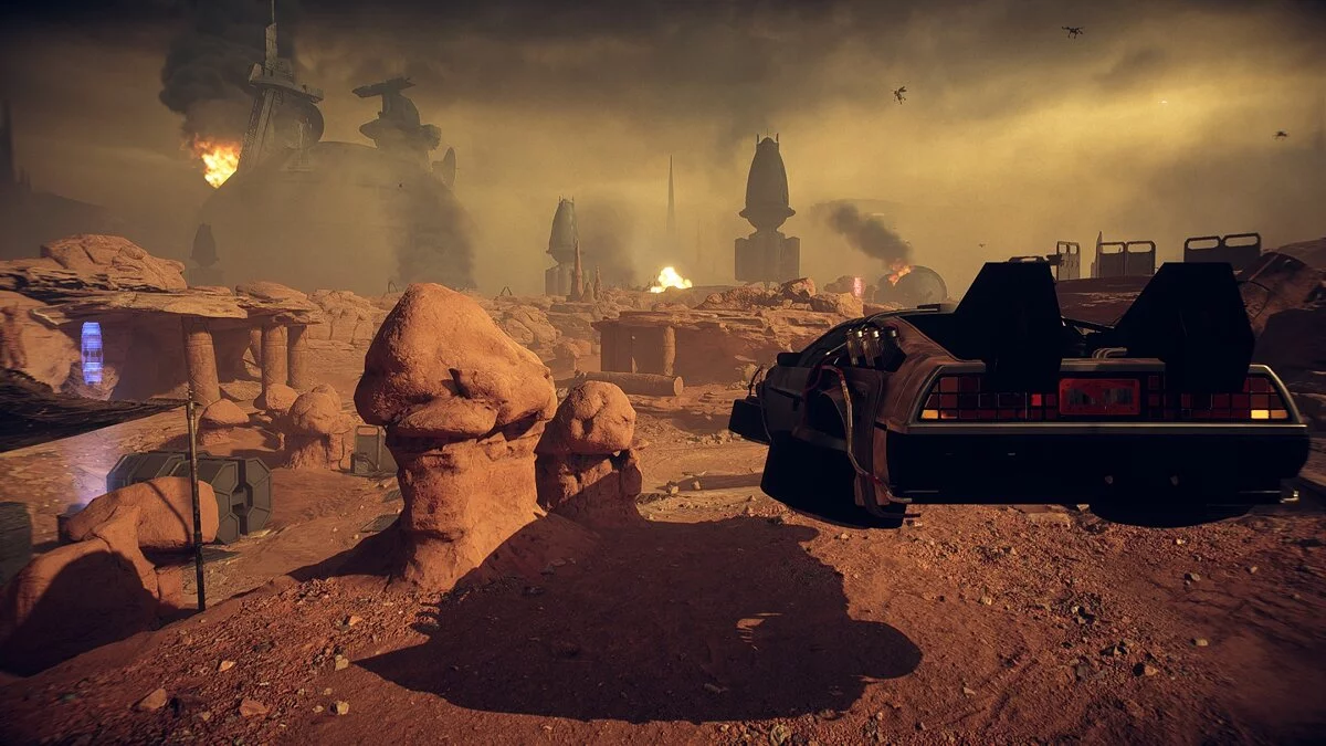 Star Wars: Battlefront 2 — Делореан із фільму "Назад у майбутнє"