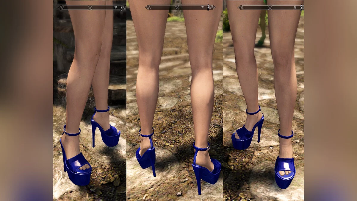 Elder Scrolls 5: Skyrim Special Edition — Heels and stockings