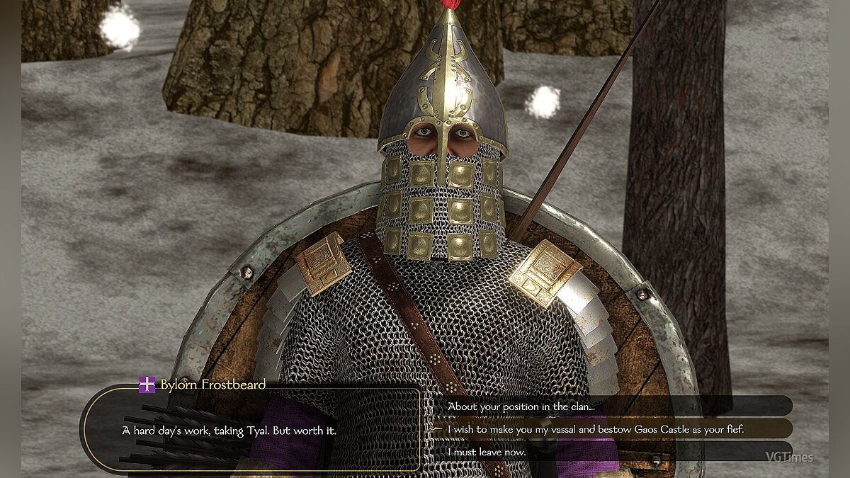 Mount &amp; Blade 2: Bannerlord — A mod that allows you to make any companion a vassal