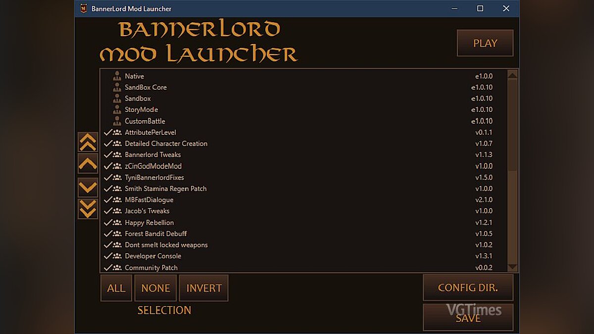 Mount &amp; Blade 2: Bannerlord — BannerLord Mod Launcher - Mod launcher