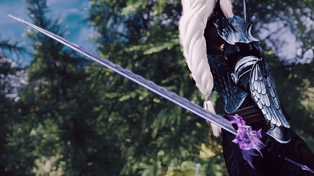 The Elder Scrolls 5: Skyrim Legendary Edition — Таинственный пурпурный драконий клинок