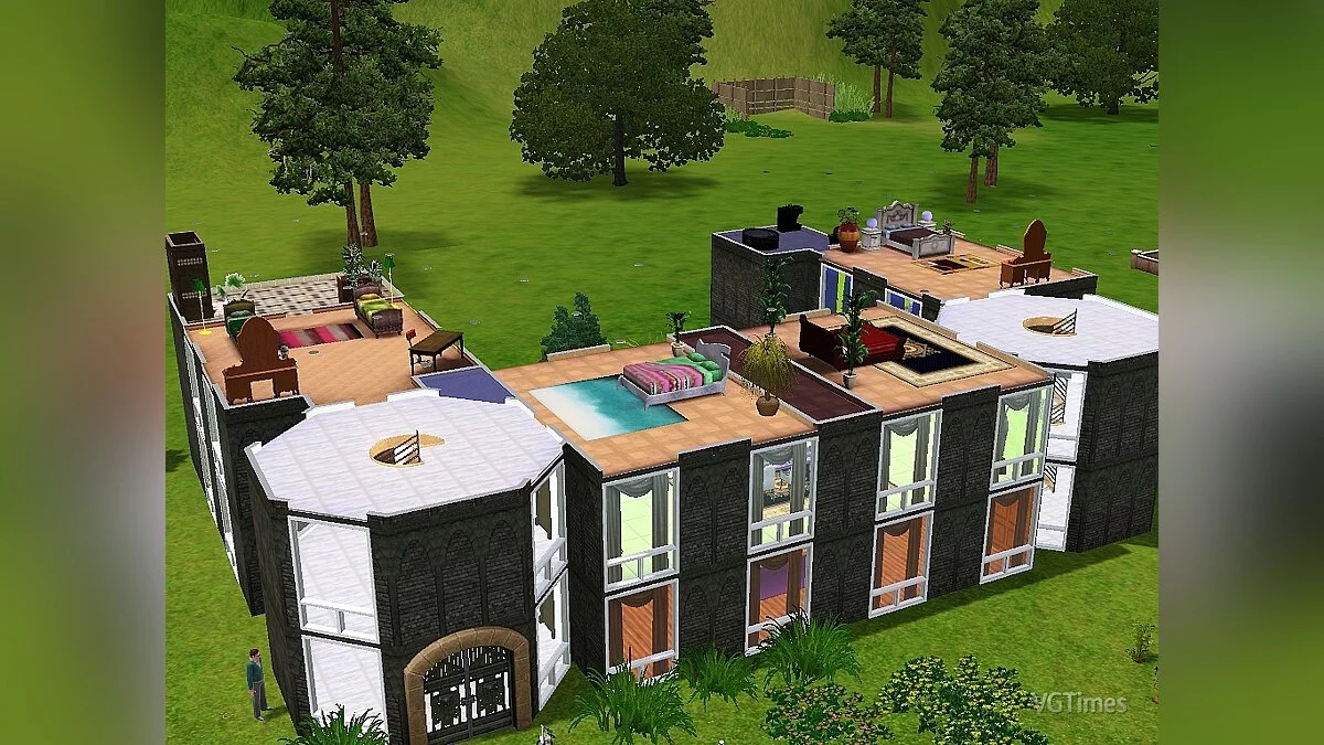 The Sims 3 — Великий будинок у стилі середньовіччя