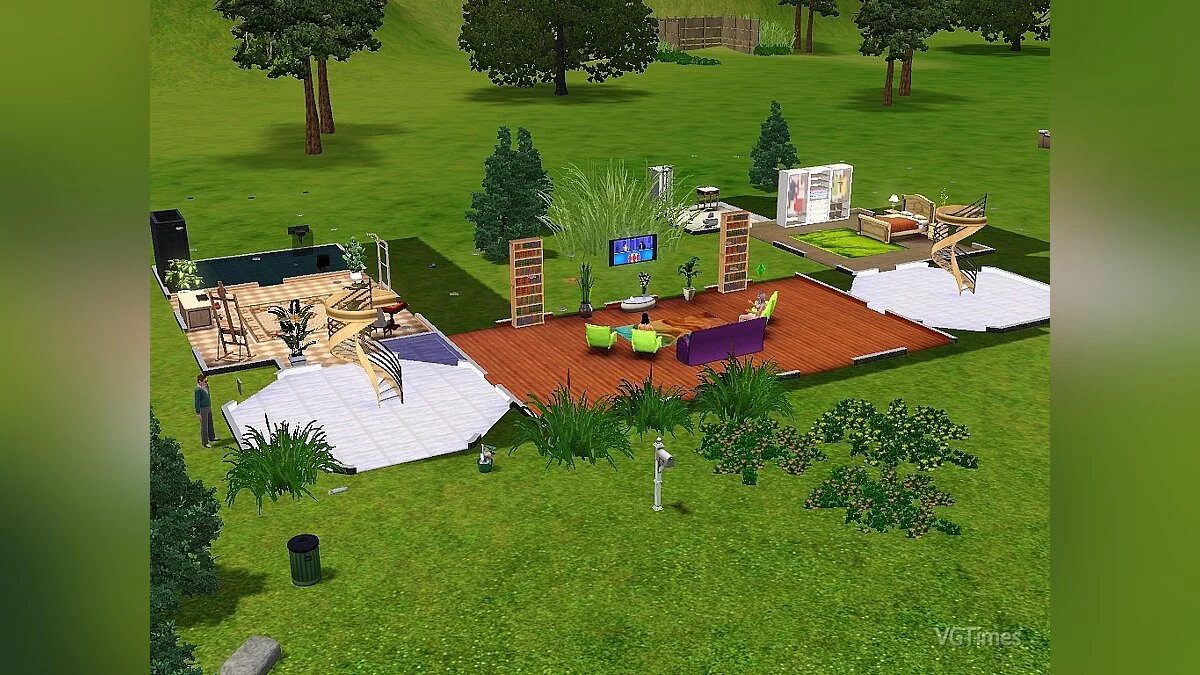 The Sims 3 — Великий будинок у стилі середньовіччя