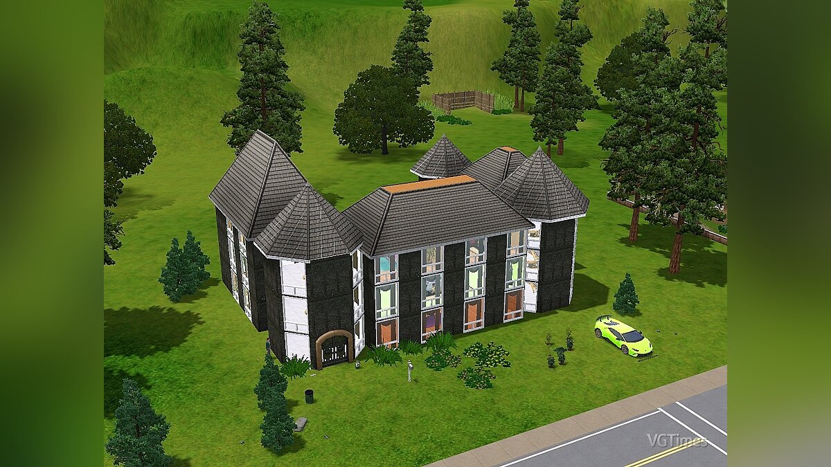 The Sims 3 — Large house in medieval style