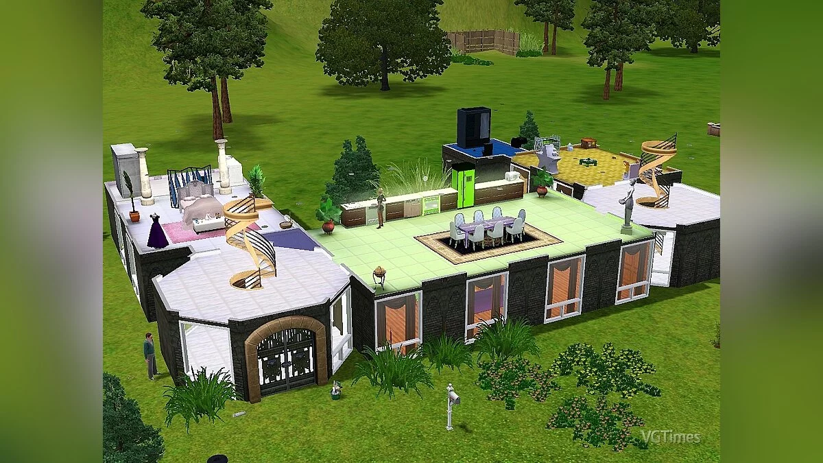 The Sims 3 — Великий будинок у стилі середньовіччя