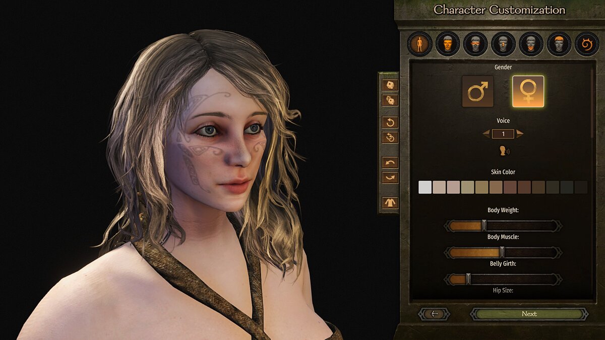 Mount &amp; Blade 2: Bannerlord — Viking Woman Preset