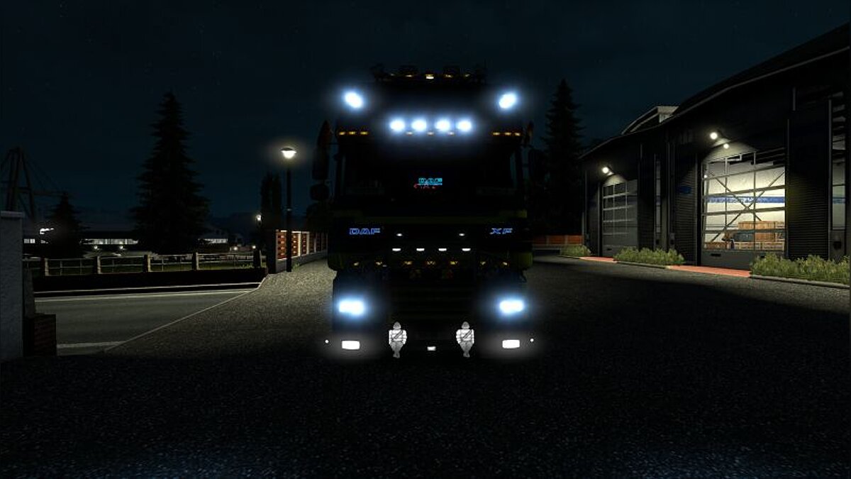 Euro Truck Simulator 2 — Xenon headlights