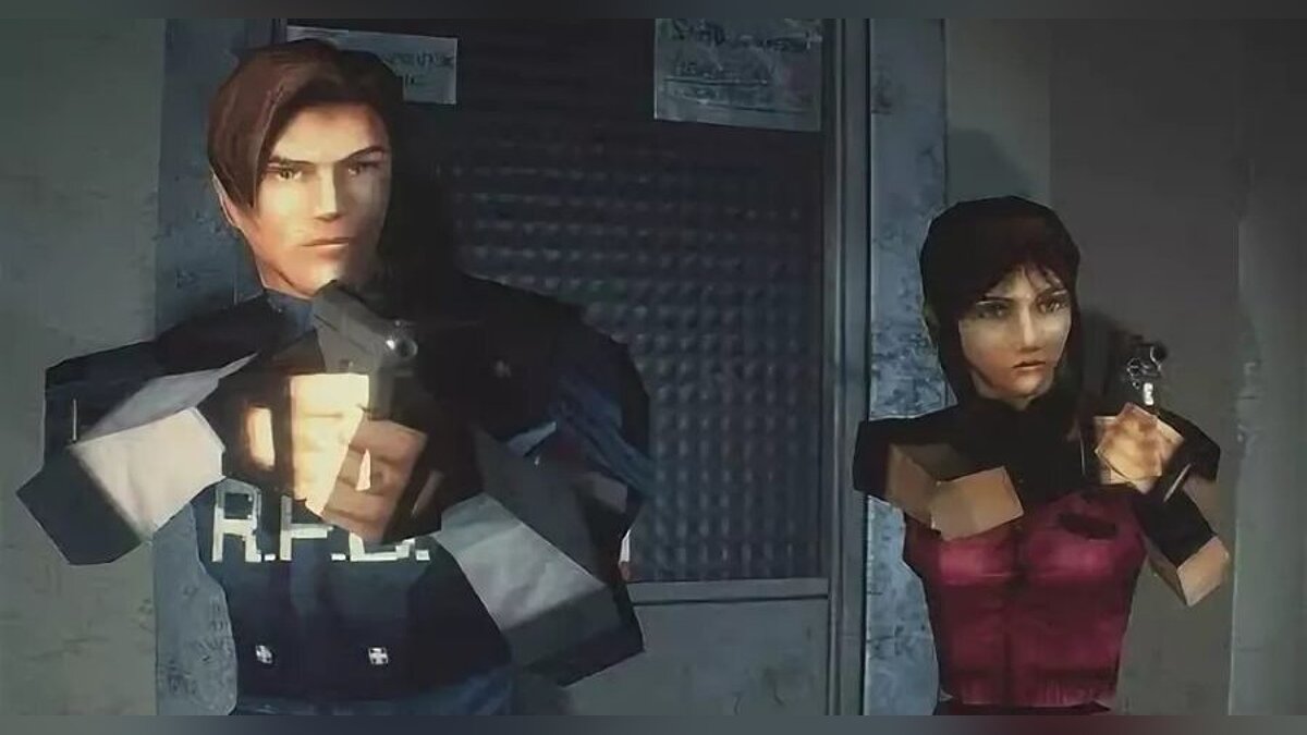 Resident Evil 2 — Outfits from '98 for Claire and Leon