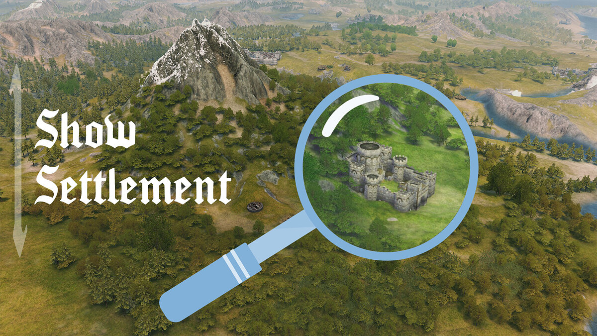 Mount &amp; Blade 2: Bannerlord — A quick way to find a settlement