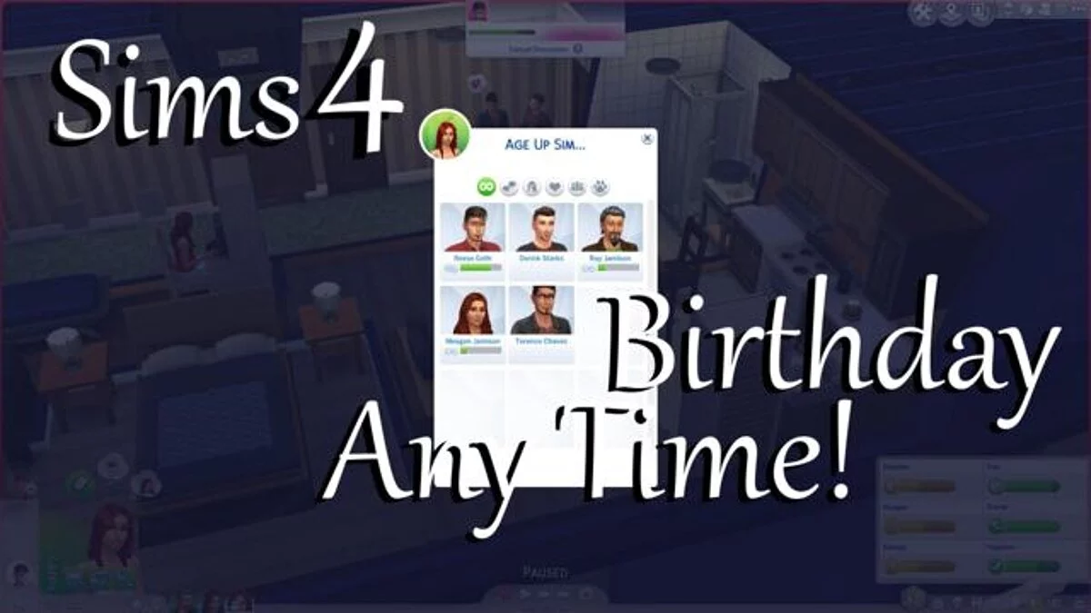 The Sims 4 — Birthday anytime!