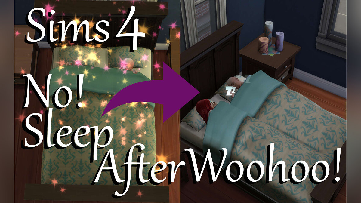 The Sims 4 — Don't sleep after Woohoo!