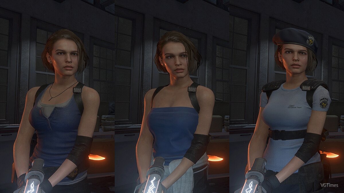 Resident Evil 3 — Improved Jill textures