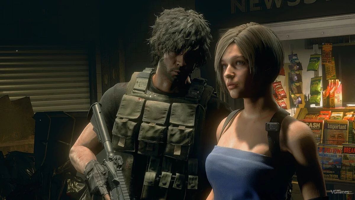 Resident Evil 3 — Улучшенные текстуры Джилл