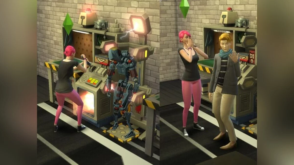 The Sims 4 — Servorobots humanizados