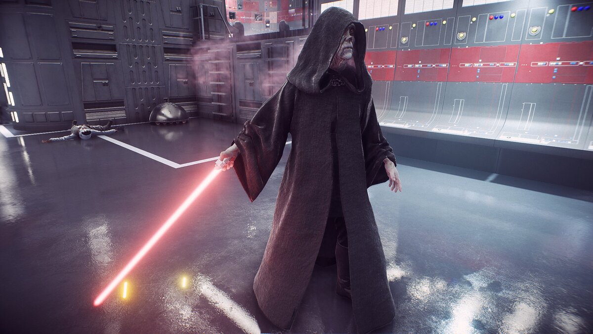 Star Wars: Battlefront 2 — Palpatine with a lightsaber