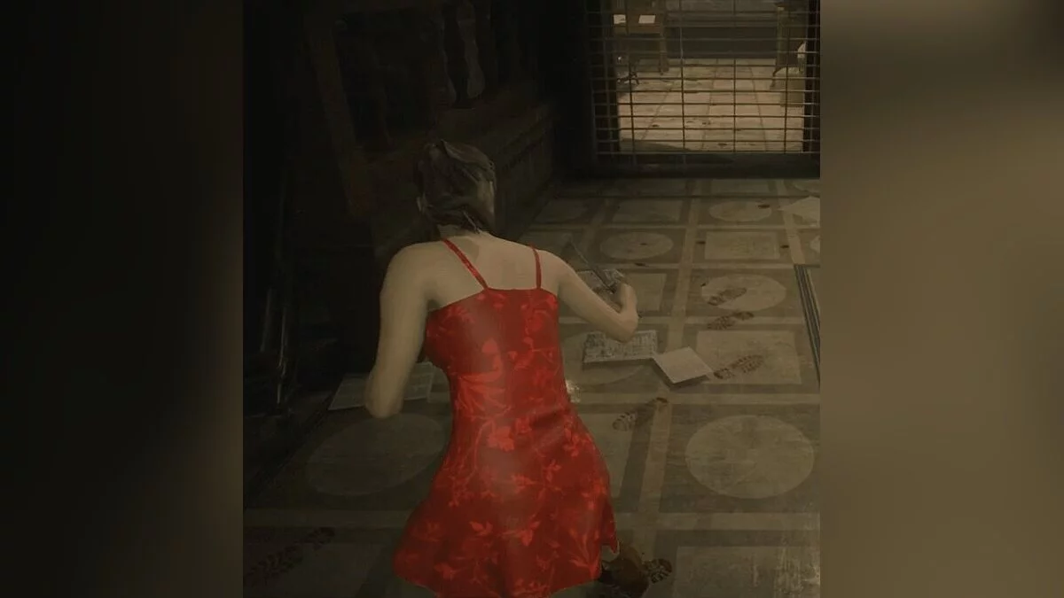 Resident Evil 2 — Справжня сукня з фізикою грудей