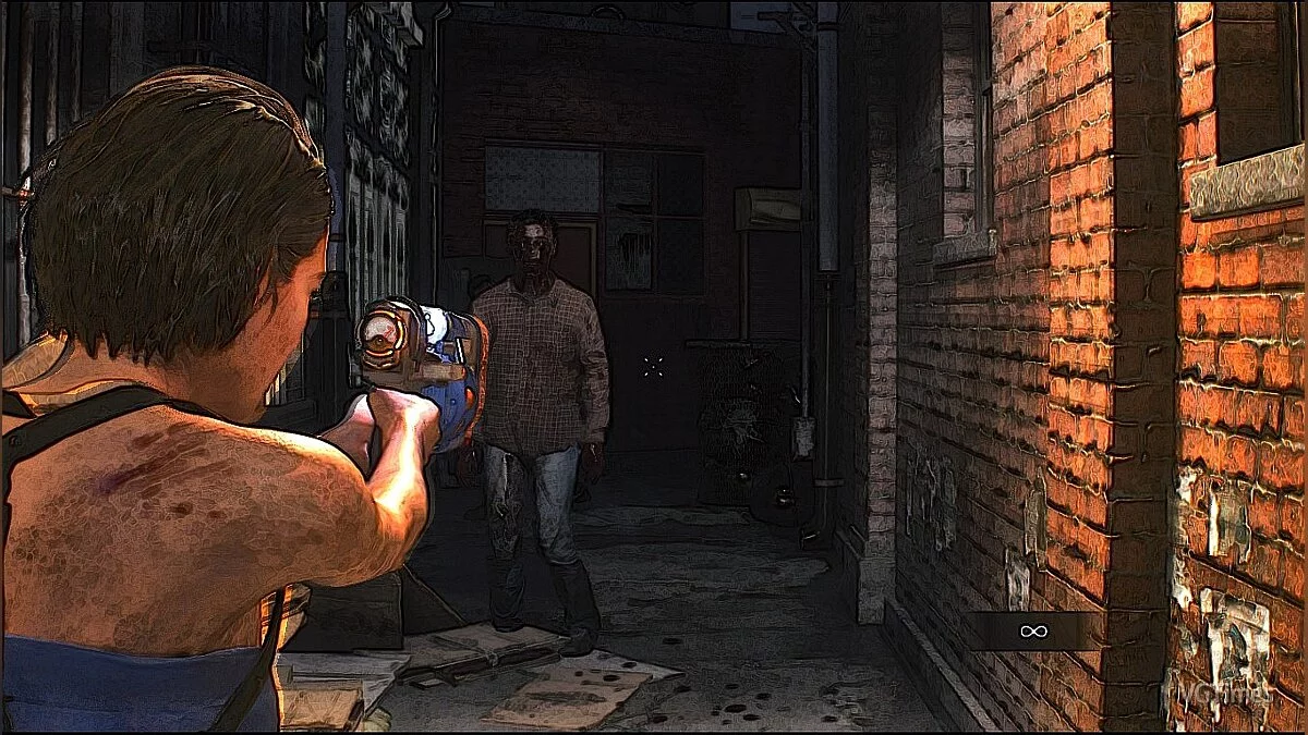 Resident Evil 3 — Эффект Сел-шейдинга