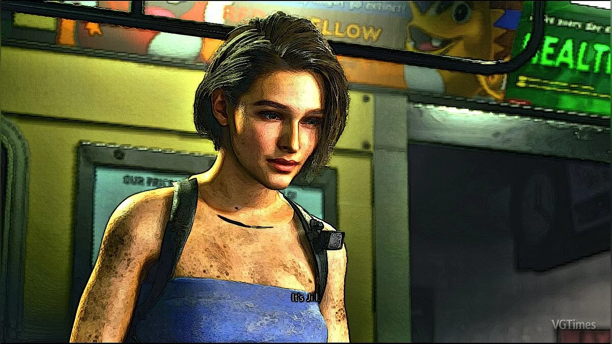 Resident Evil 3 — Эффект Сел-шейдинга