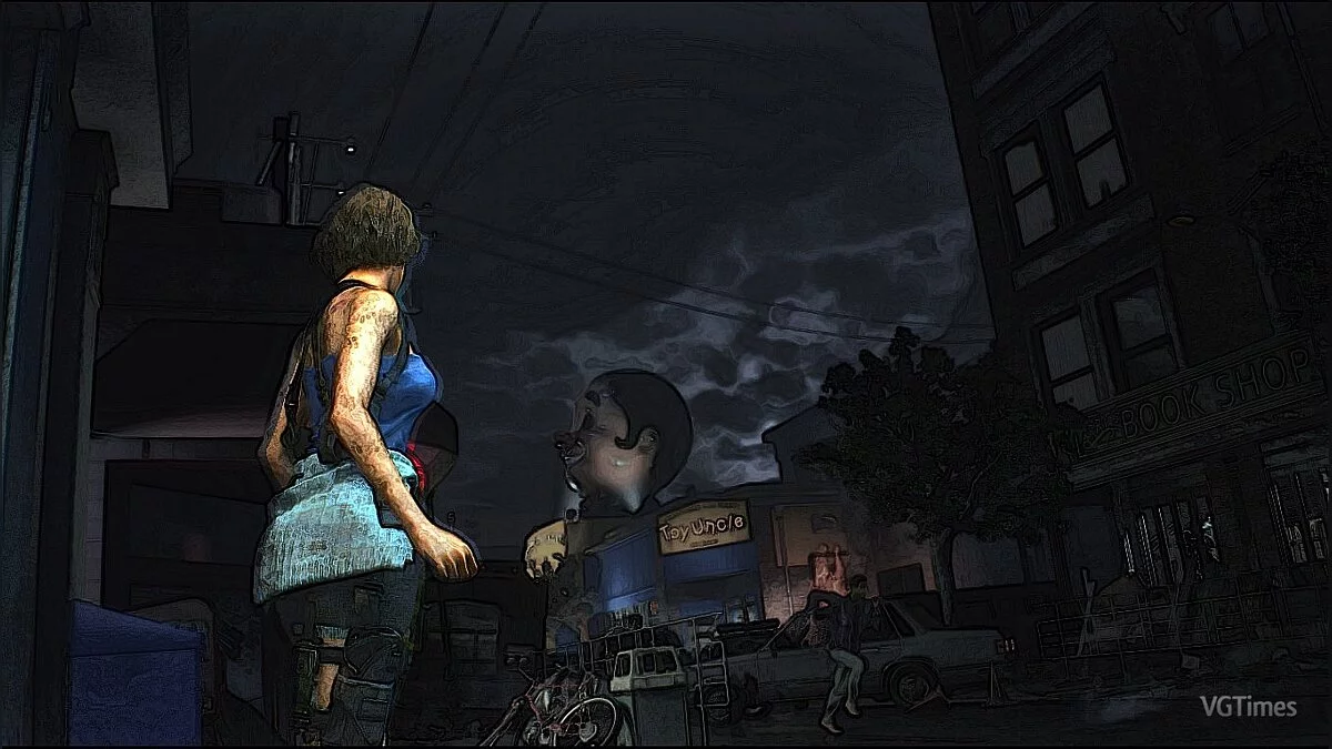 Resident Evil 3 — Эффект Сел-шейдинга