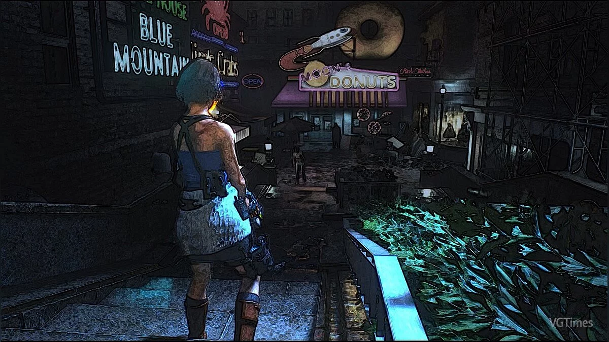 Resident Evil 3 — Эффект Сел-шейдинга