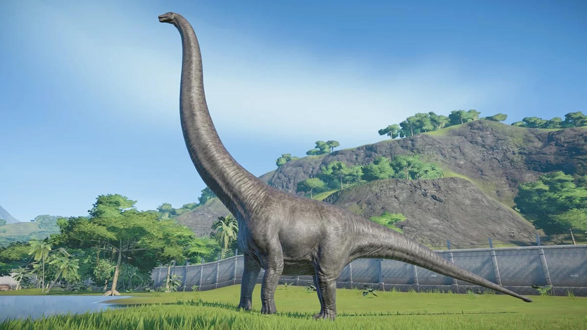 Jurassic World Evolution — Improved Mamensisaurus and Omeisaurus