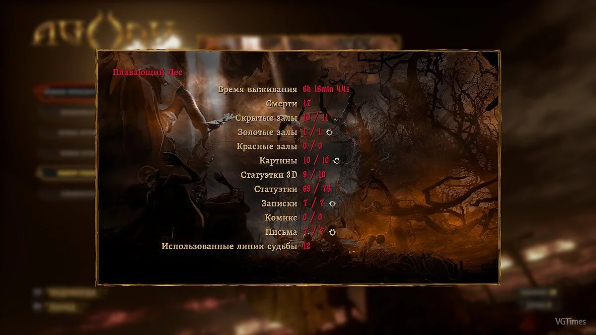 Agony UNRATED — Збереження (Гру пройдено на 100%)