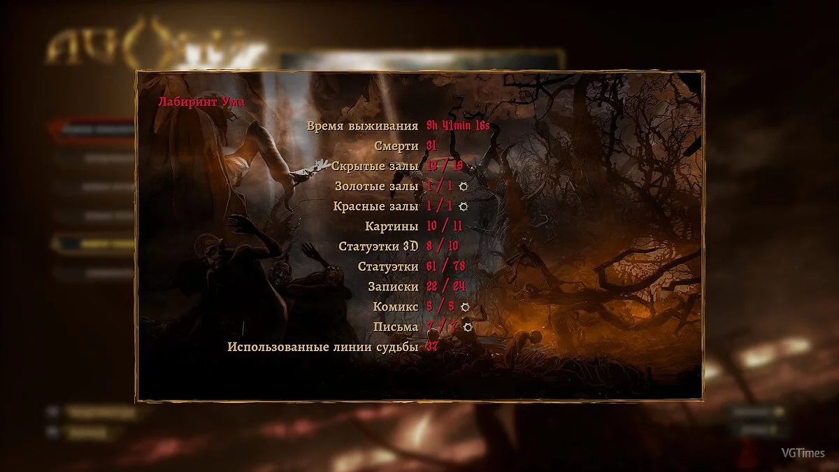 Agony UNRATED — Сохранение (Игра пройдена на 100%)