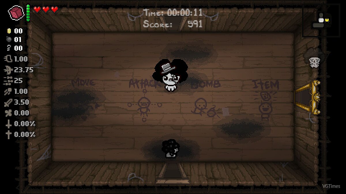 The Binding of Isaac — Pelo embryo