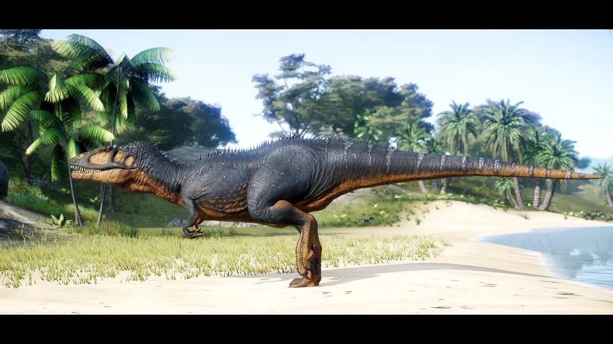 Jurassic World Evolution — Carcharodontosaurus mejorado