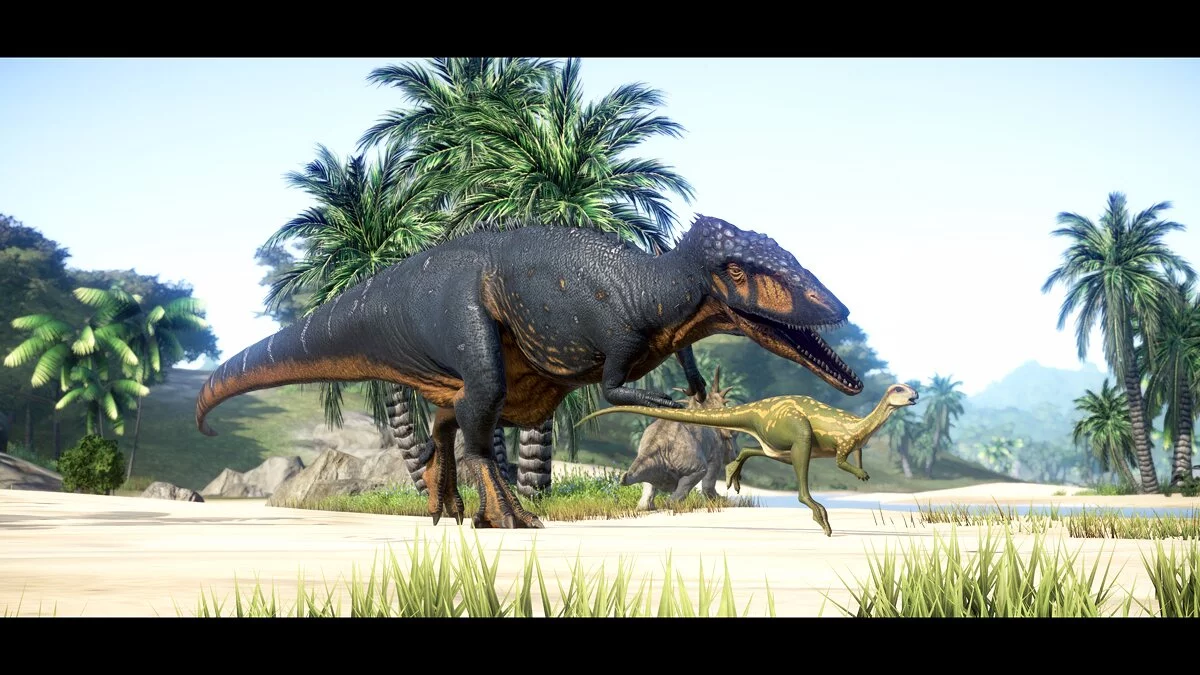 Jurassic World Evolution — Улучшенный кархародонтозавр