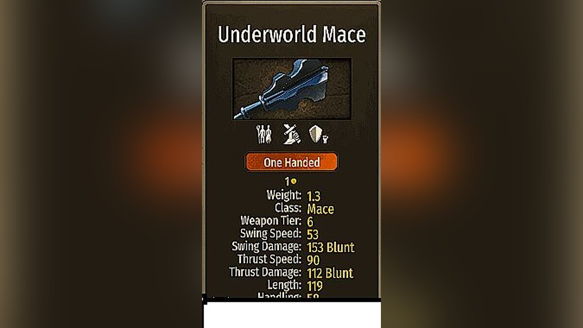 Mount &amp; Blade 2: Bannerlord — A new mace