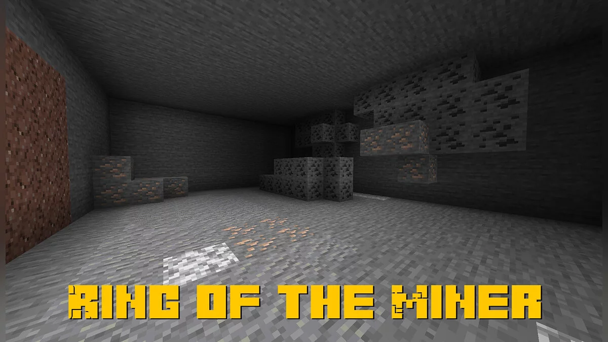 Minecraft — Ring of the Miner - miner's ring [FORGE] [1.15.2]