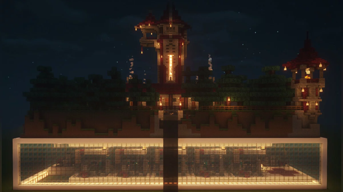 Minecraft — Карта с симуляцией пандемии