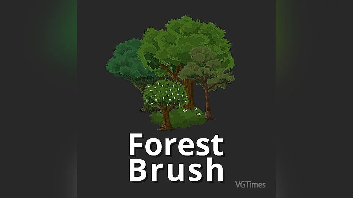 Cities: Skylines — Forest Brush 1.3 - realistic and varied forests