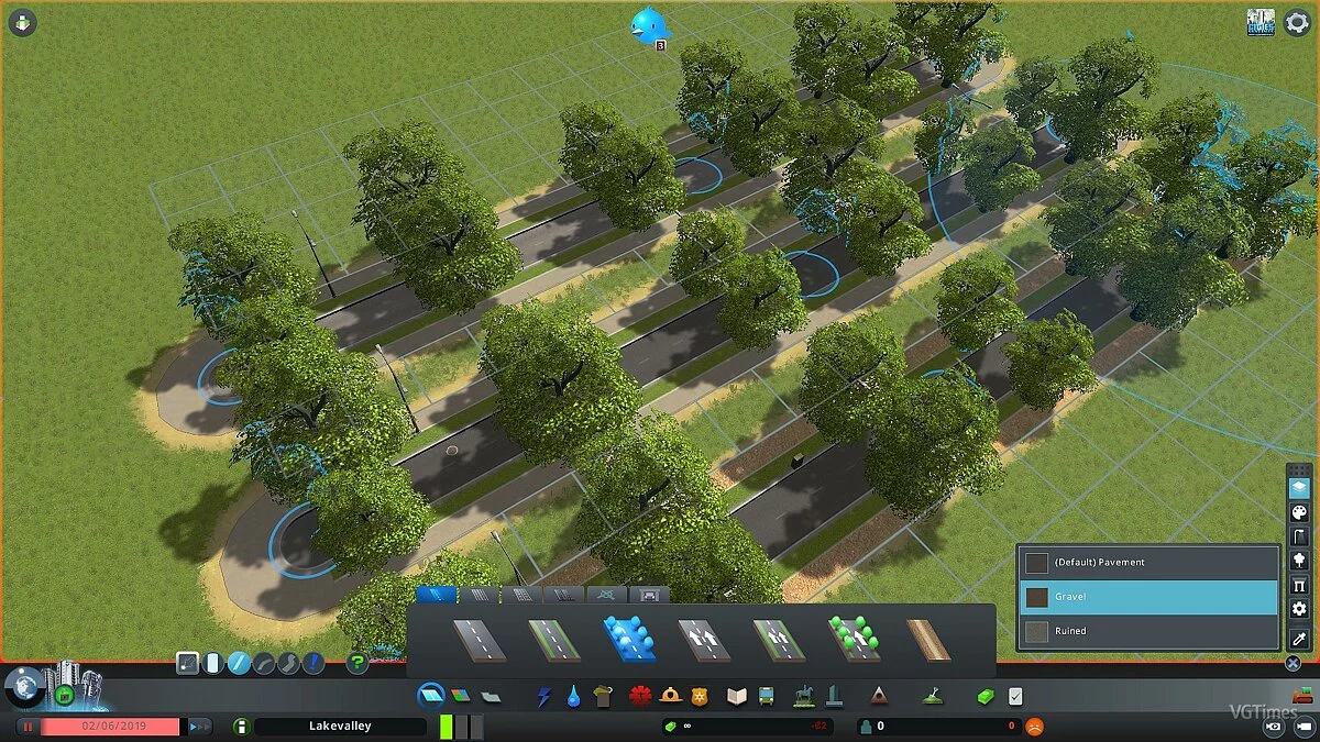 Cities: Skylines — Зміна зовнішнього вигляду доріг