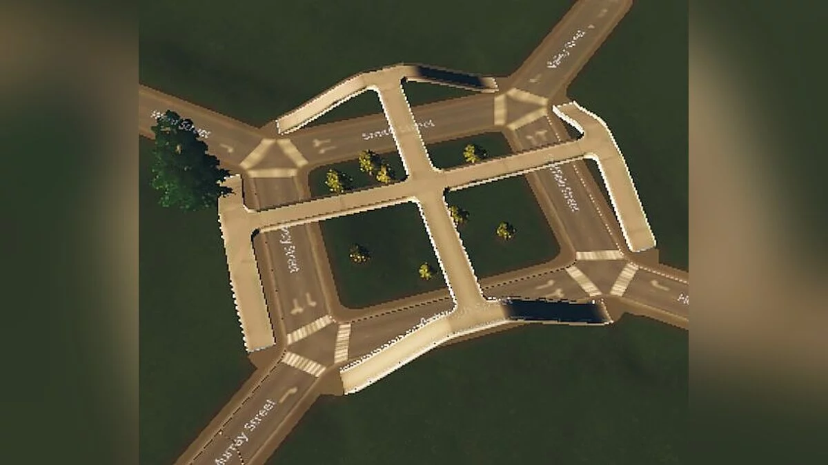 Cities: Skylines — Automatic Pedestrian Bridge Builder V2.0 – автоматичне будівництво мостів