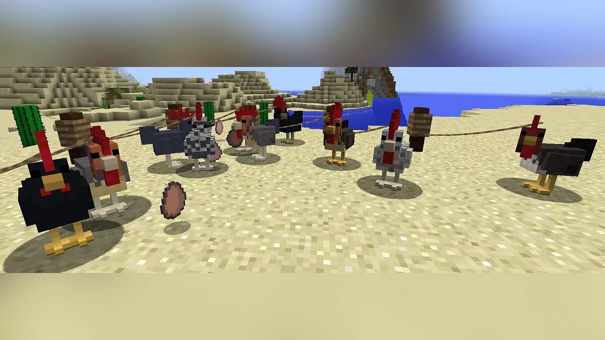 Minecraft — Genetic Animals - реалистичные животные, генетика [1.15.2] [Forge]