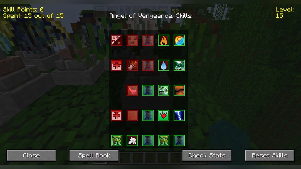 Minecraft — Ángel de la venganza: 3 nuevas clases [1.15.2] [Forja]