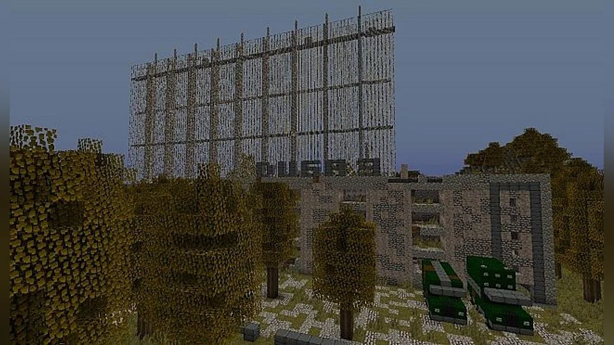 Minecraft — Карта Чорнобиль