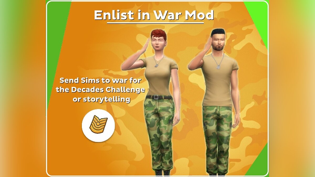 The Sims 4 — Register for military service 1.06