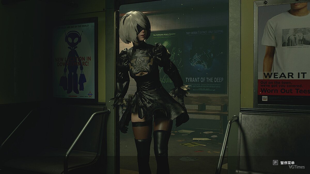 Resident Evil 3 — 2B with skirt