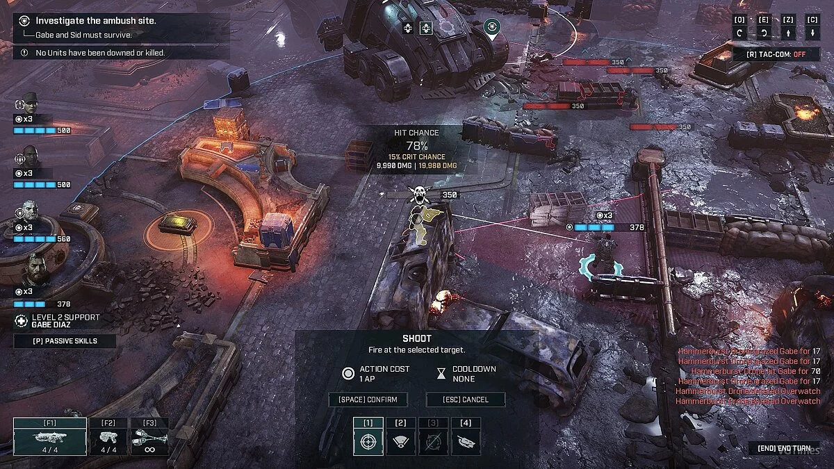 Gears Tactics — Mejoras en la caja de botín