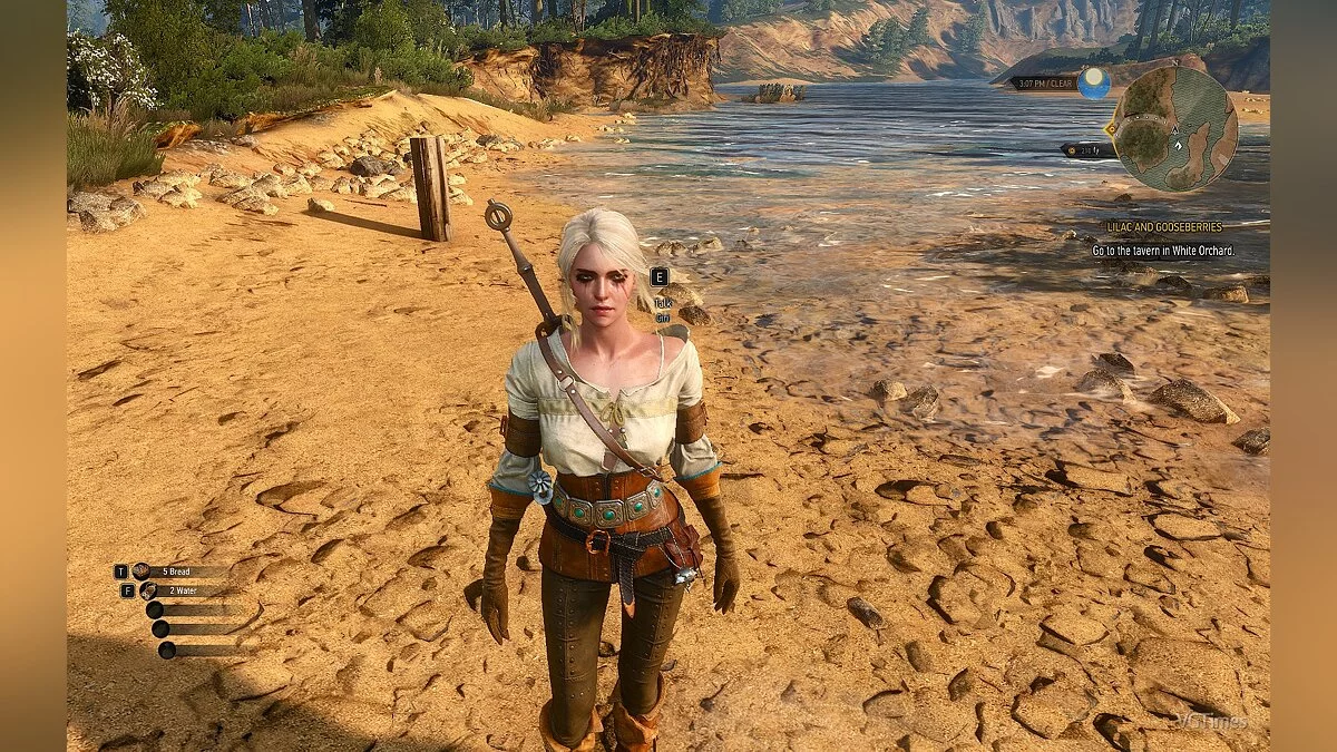 The Witcher 3: Wild Hunt — Modelos de personajes mejorados fuera del diálogo.