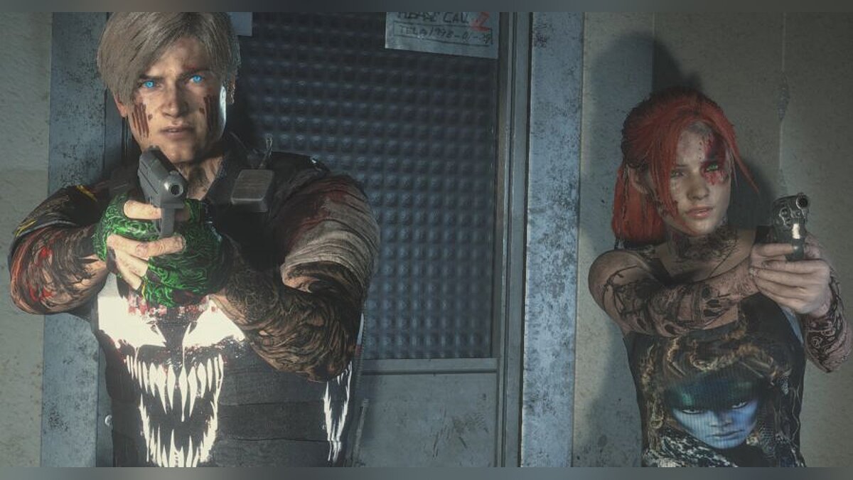 Resident Evil 2 — HD and 4K textures for the main characters