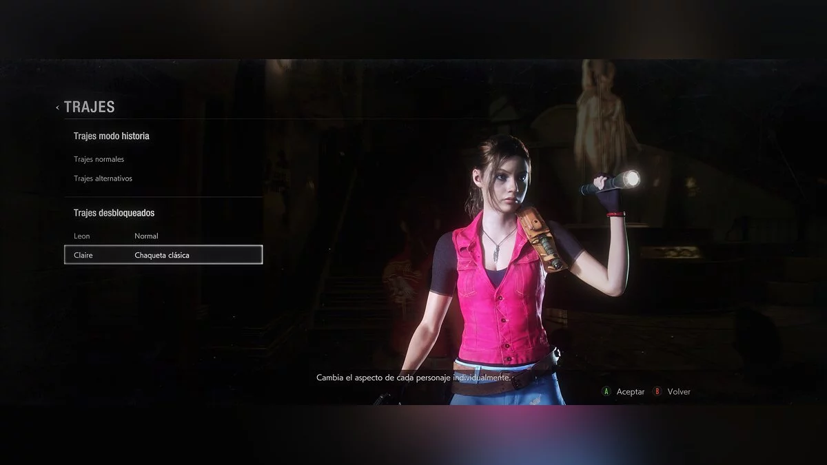 Resident Evil 2 — Костюм для Клер із хронік Темної сторони