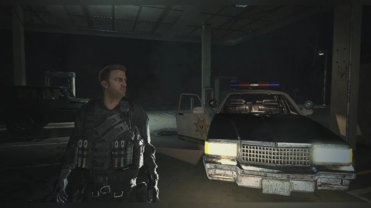 Resident Evil 2 — Chris Redfield en lugar de León