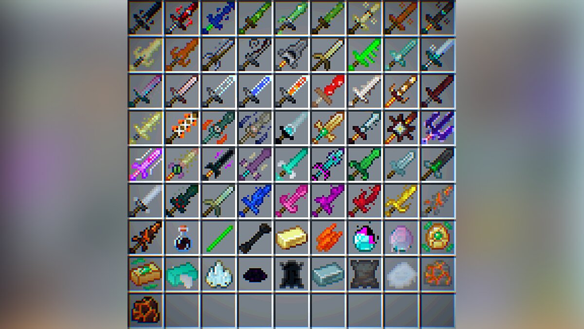 Minecraft — New swords (75+) [1.15.2] [Forge]