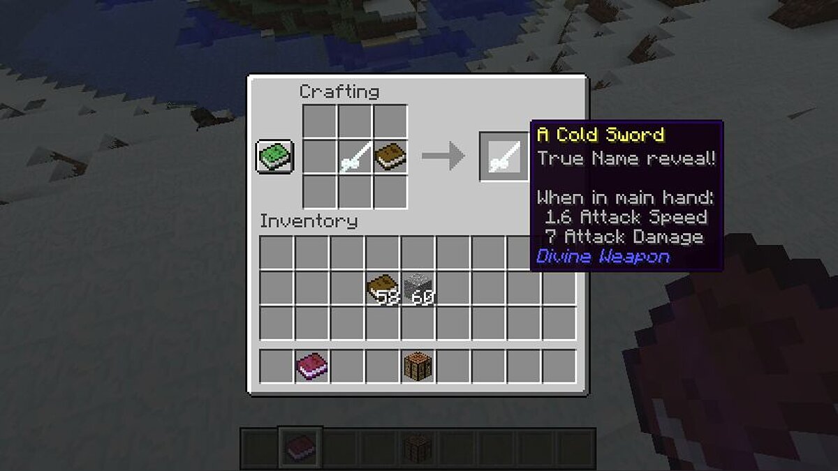 Minecraft — Divine Weapon